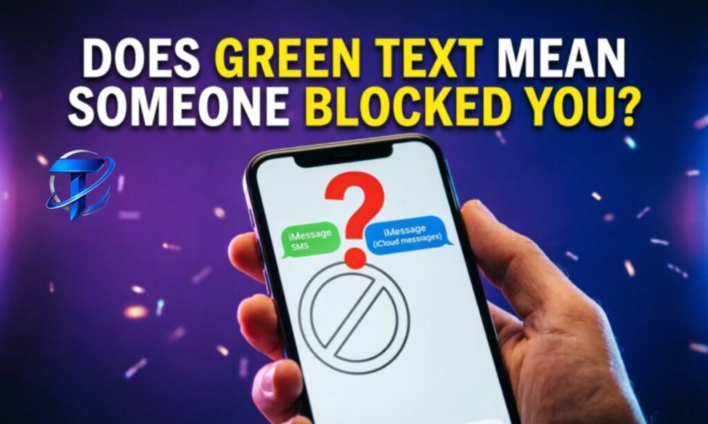 Does Green Text Mean Someone Blocked You