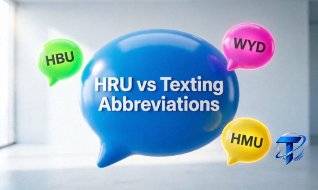 HRU vs Similar Texting Abbreviations