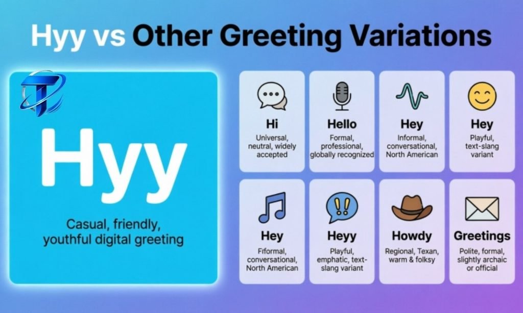 Hyy vs Other Greeting Variations