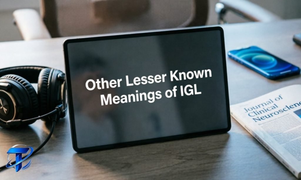 Other Lesser Known Meanings of IGL