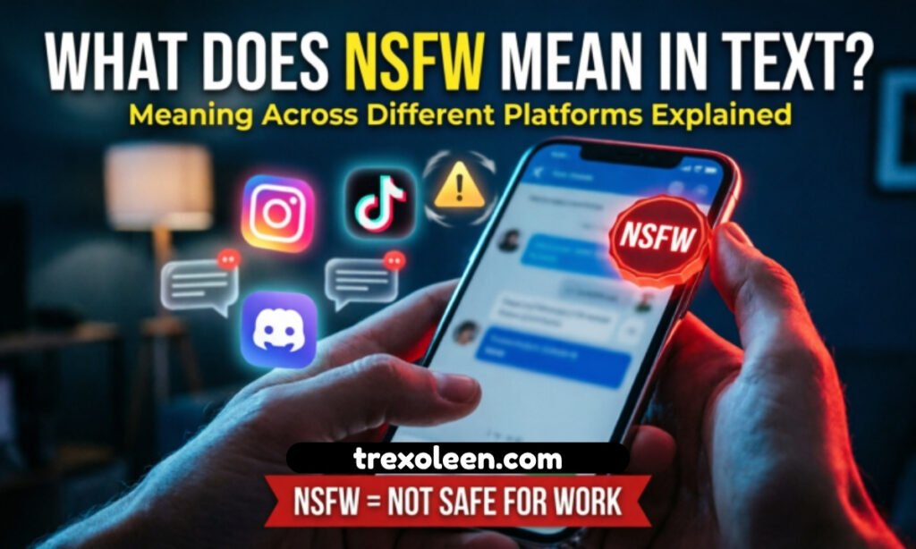 The NSFW Meaning in Text Across Different Platforms