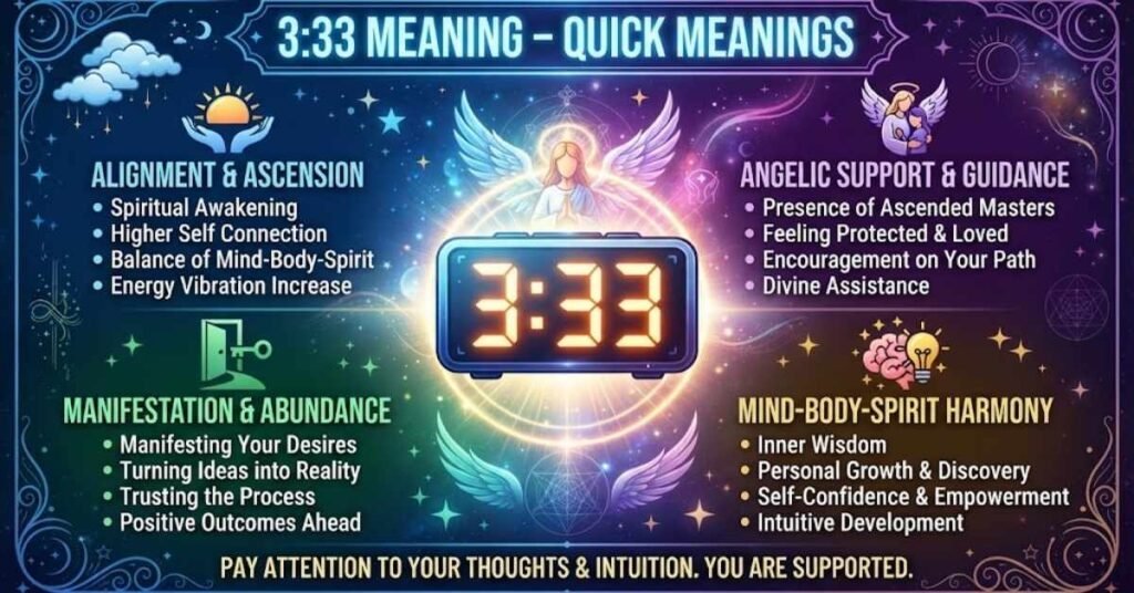 3:33 Meaning – Quick Meaning