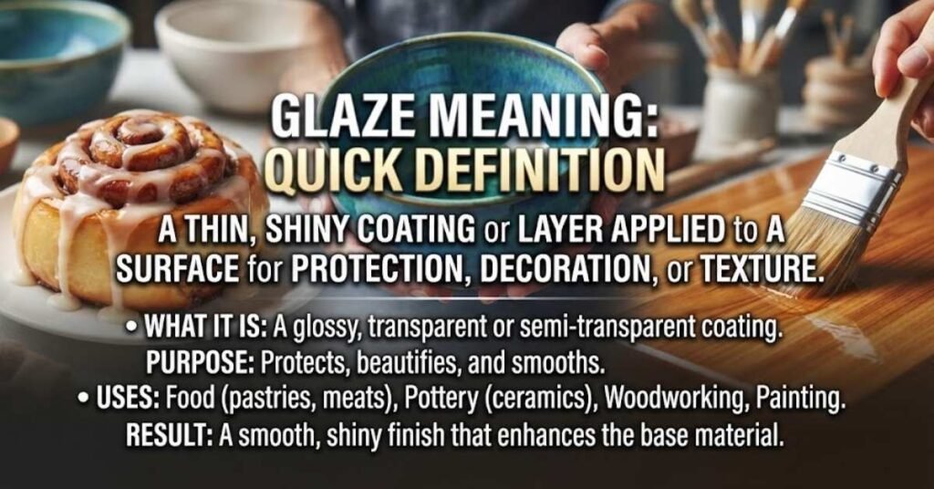 Origin and Background of Glaze
