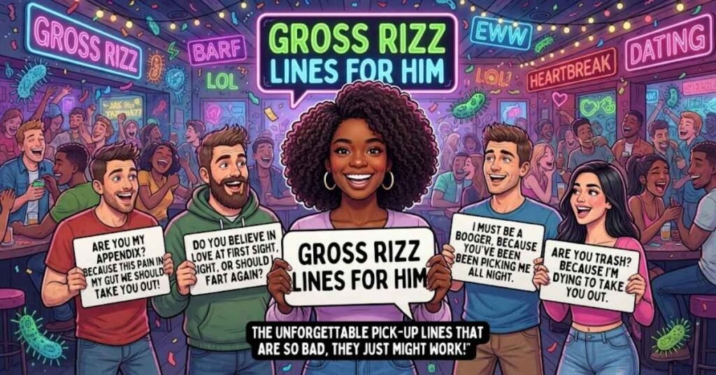 Gross Rizz Lines for Him