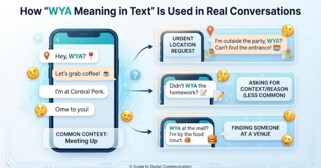 How "WYA Meaning in Text" Is Used in Real Conversations