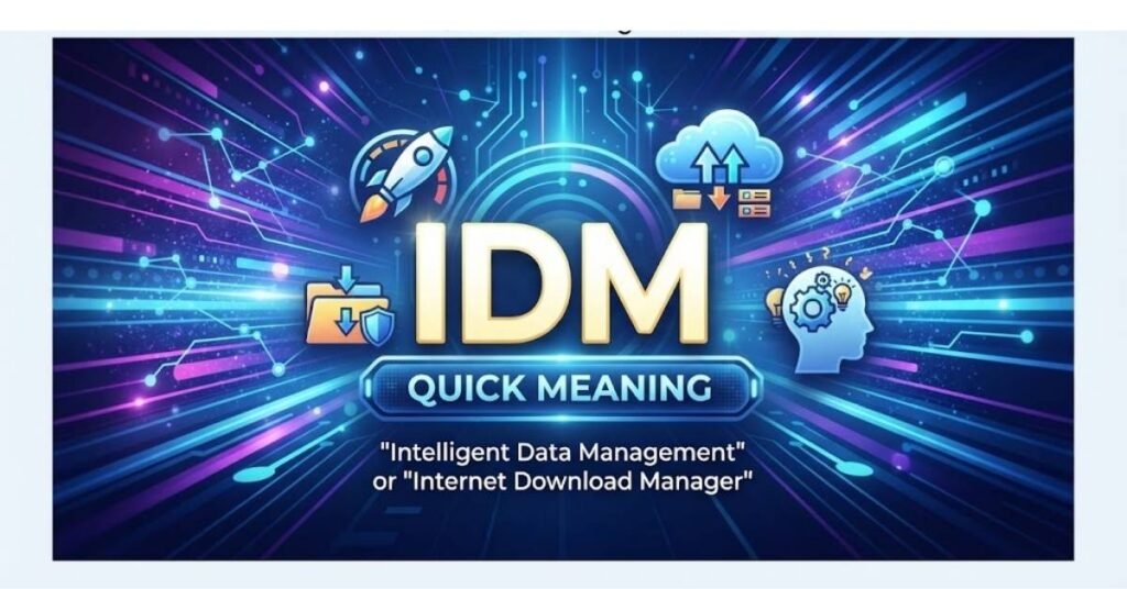 IDM – Quick Meaning