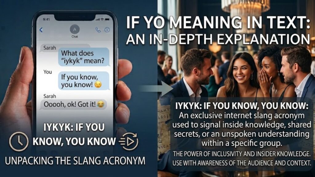 IYKYK Meaning in Text