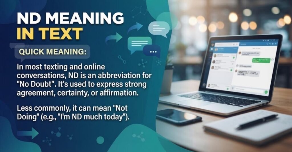 ND Meaning in Text – Quick Meaning