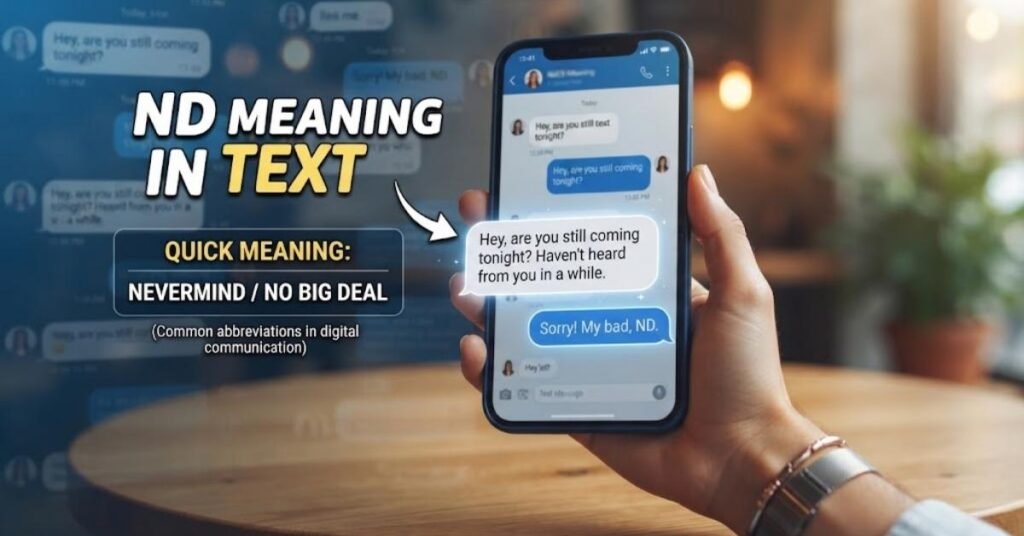 ND Meaning in Text – Quick Meaning