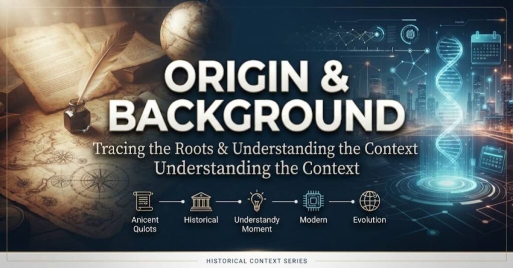Origin & Background