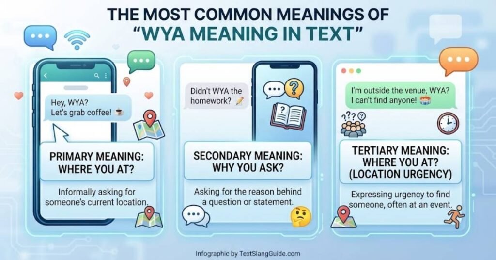 The Most Common Meanings of "WYA Meaning in Text"