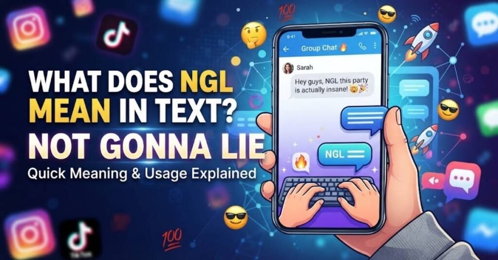 What Does NGL Mean in Text? (Quick Meaning)