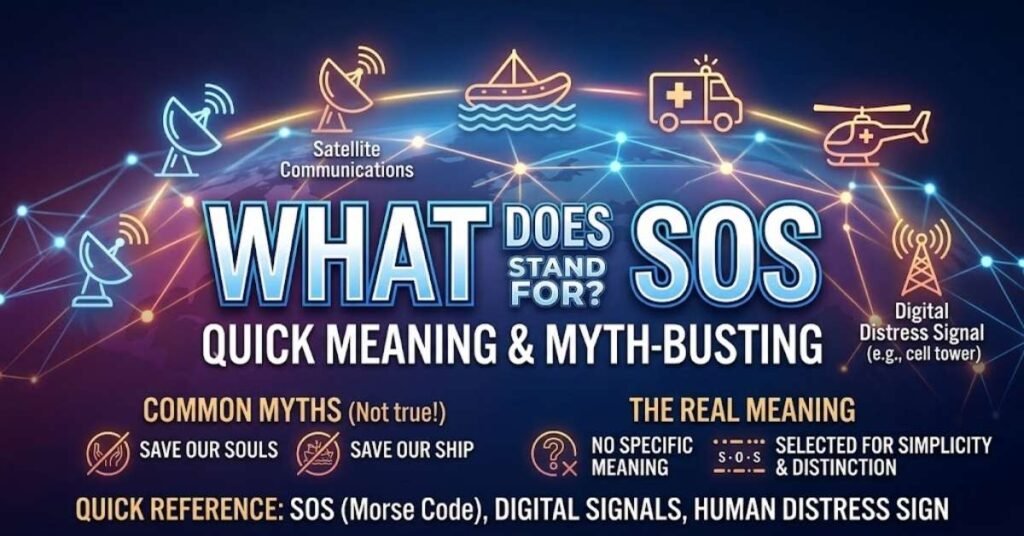 What Does SOS Stand For? Quick Meaning