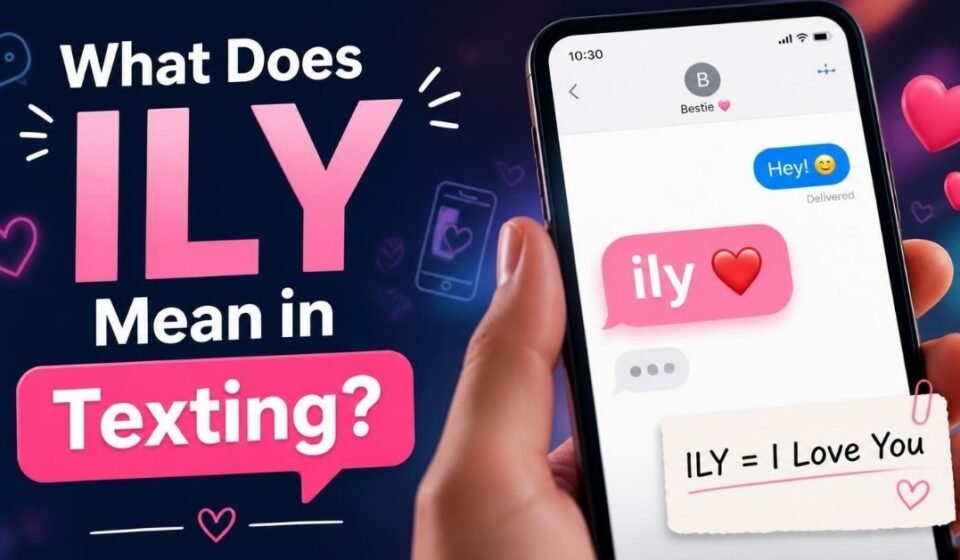 what does ily mean in texting