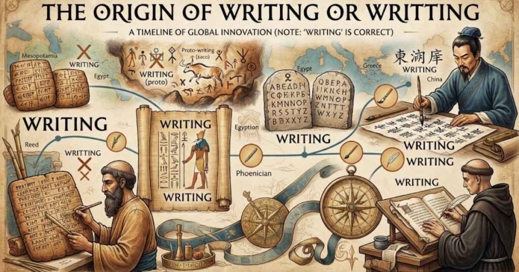 The Origin of Writing or Writting